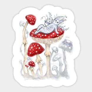 Magic forest Sticker